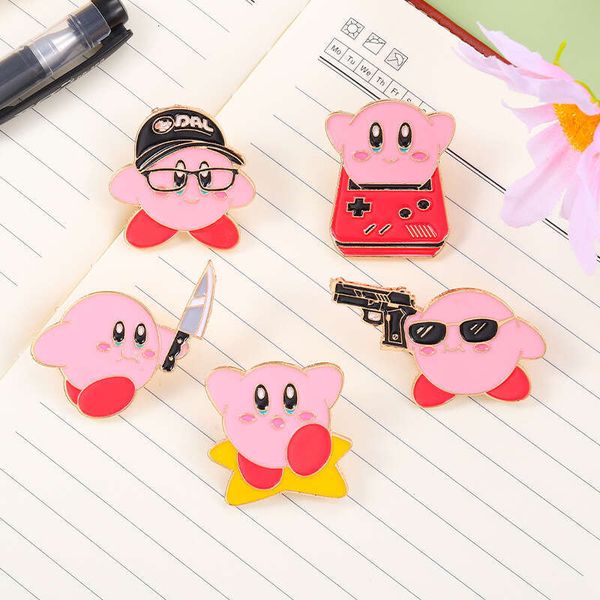Broche de liga de liga de animais de animais de desenho animado e um design fofo de design de games de animais de estimação