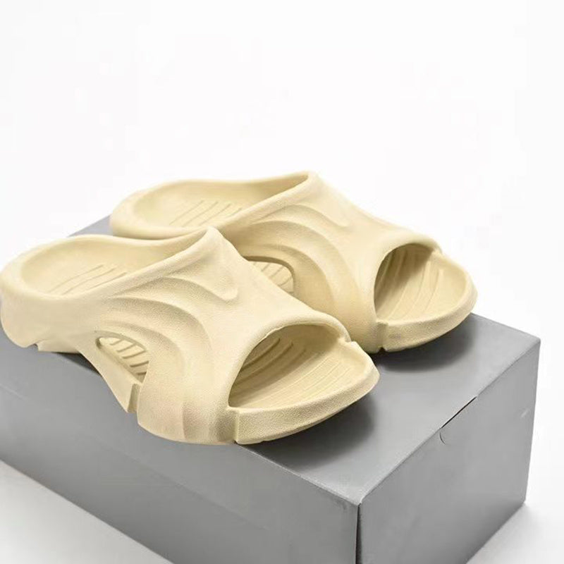 Paris Mold Slide Sandals Men Women Designer Slippers Luxury Flat Slides Black Beige Blue White Volt Summer Beach Sandal Rubber Sliders Mens Womens S