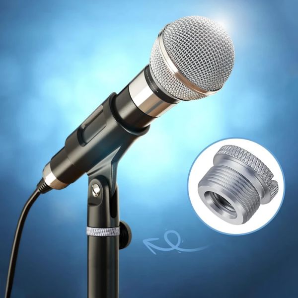 8 Pack Mic Boom Stand Adapter Kit 5-8 Female To 3-8 Male, 3-8 Female To 5-8 Male, For Microphone Stand Boom Arm Camera Tripod