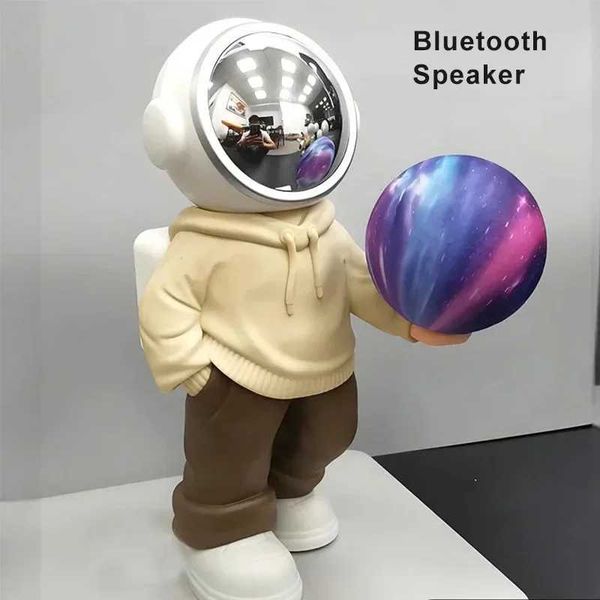 Caixa De S Portable Wireless Speaker Astronaut Spaceman HIFI Stereo Mti-function Desktop MIni Cputer Sound Box Z241224
