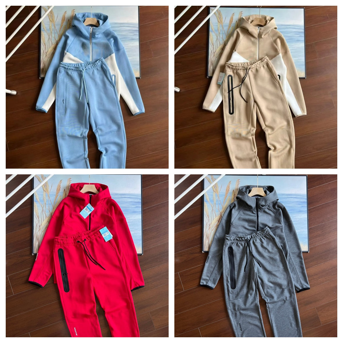 nocta tracksuits tech fleece Men hoodie puover Thick Sweatshirts Sport Jacket Pants Set 2 Piece Men Women Joggers Sweatshirts Pants Running Outerwea