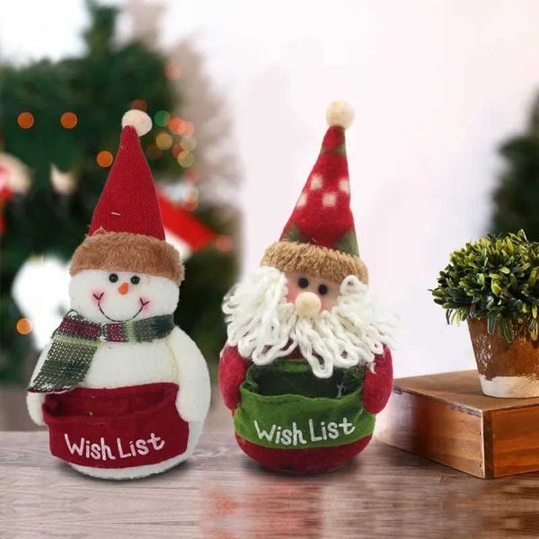 Christmas decoration provides snowman father Christmas cartoon dolls Christmas atmosphere decoration creative holiday gifts CL241016