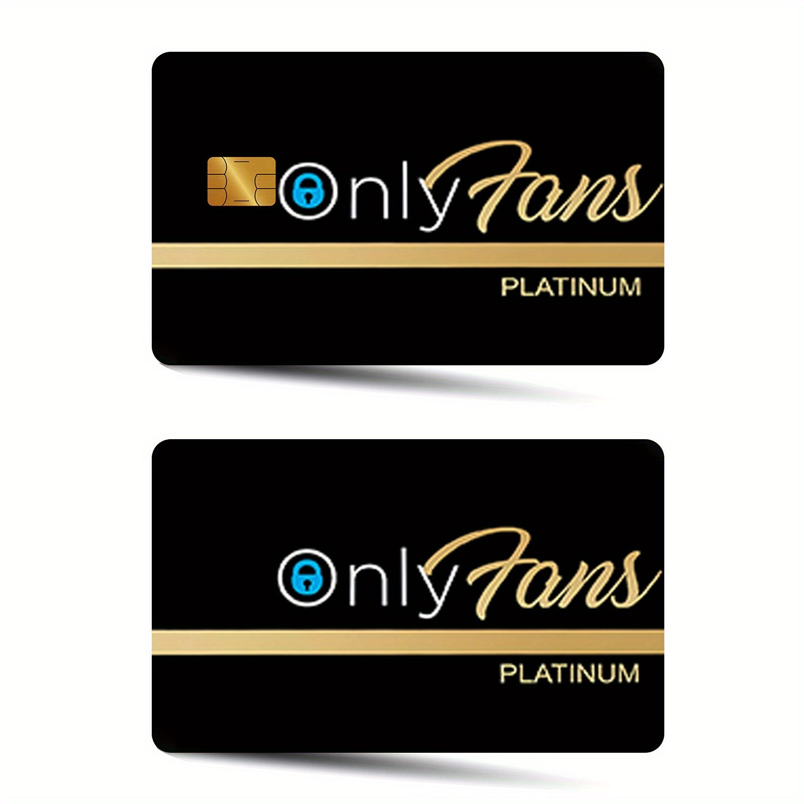 TEMU 2 Pack Credit Debit Card Stickers Ultra Thin Shiny High Quality Scratch Resistant Durable Compatible With Small Chip Cards