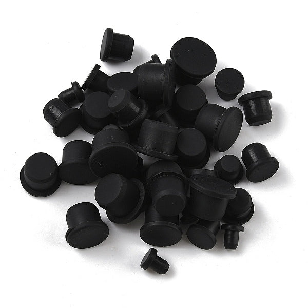 40 Stück Silikon-Lochstopfen in 5 Stilen