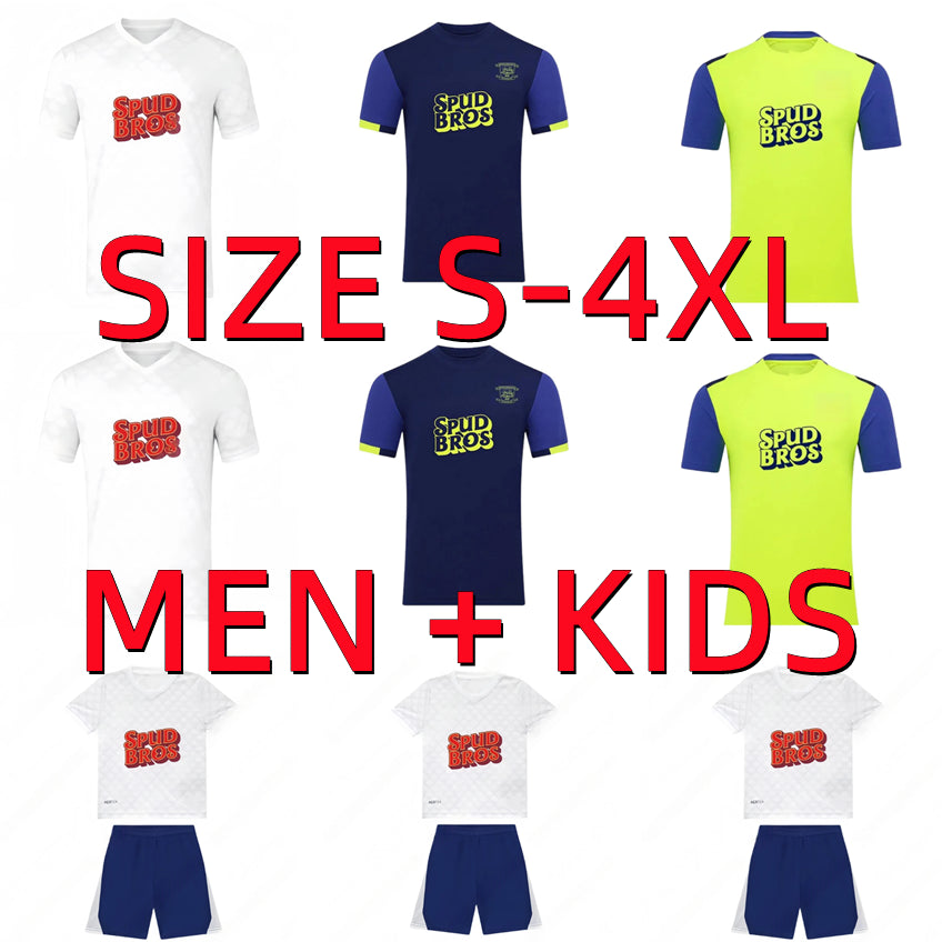 25 26 Prestons North End Home Soccer Jerseys 2025 2026 Trikot GREENWOOD RIIS OSMIC EVANS FROKJAER Away Third Football SHIRTS Men Kids kits
