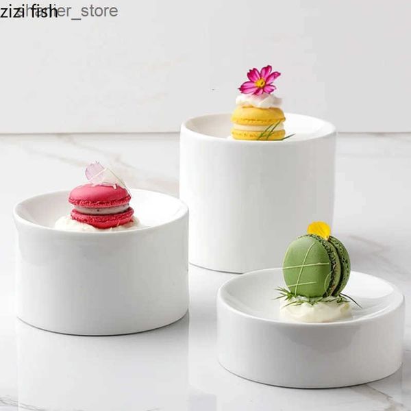 Dishes Plates Thick ceramic dinner plate dessert bowl Dim sum bowl sushi plate sashimi display tray fruit plate salad bowl tray L240910