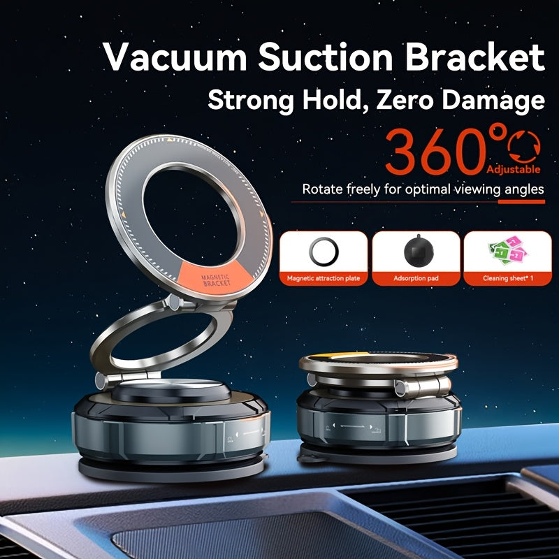 TEMU Upgraded Vacuum Magnetic Car Phone Holder 360° Reinforced 96lbs Super Strong Suction Cup Phone Holder For Phone Holder For Your Car-gym-mirror