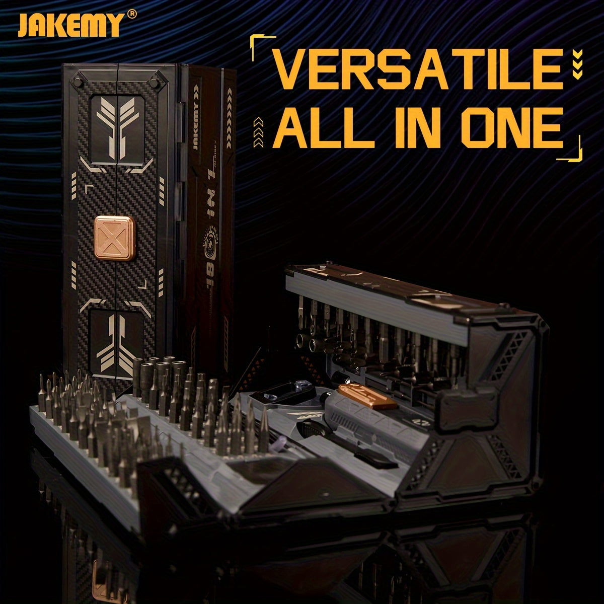 TEMU Jakemy 180 In 1 Manual Precision Screwdriver Set, Professional Magnetic Repair Kit, Suitable For Laptops, Mobile Phones, Cameras, Tablets,