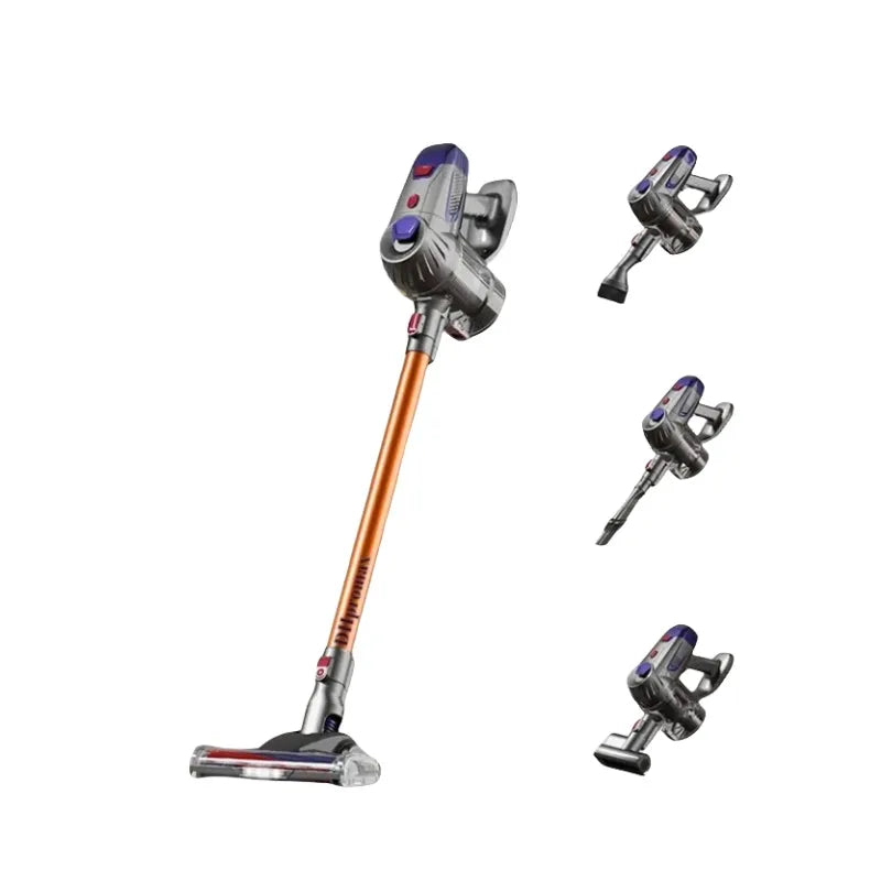 Multifunctional all-in-one vacuum cleaner, household wireless, small, high-suction, high-power handheld powerful mite-removing brush vacuum cleaner