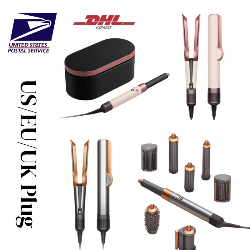 7-in-1 Hair Curler HS05 HD08 HT01 HS08 hair dryer Hair Straightener Multi-functional Styling Temperature Control Fast Styling luxury salon tools loc