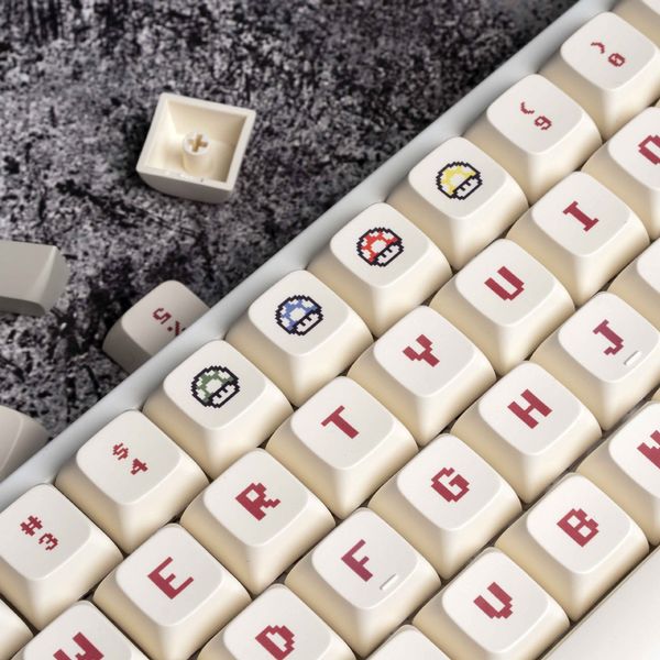 XDA Key Caps 143 Keys PBT Dye-sublimation for 75 84 87 98 104 108 Mechanical Keyboard Personalized Keypads Accessories