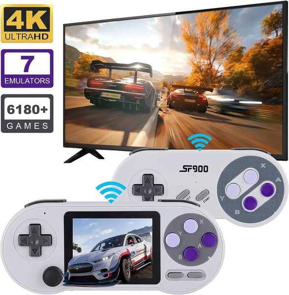 Game machine Mini Pocket Handheld Game Player SF2000 Video Game Portatil 6000+ Games 3.0 Inch Consolas De Videojuegos for SNES-GBA-MAME Z241