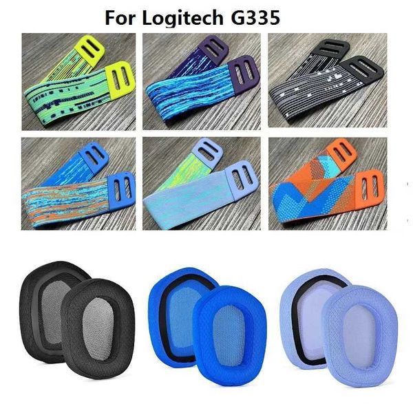Replace the euff ear pad strap for G733 set with ear pads suitable for G335 mobile phones Y250207