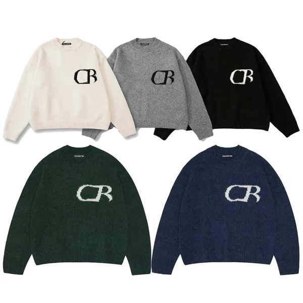 Designer Crew Neck Sweaterhooded Sweater Sweater Wool Jacquard Craft Sweater Knitted Outerwear Autumn And Winter Warm Sweater Pullover Sweat