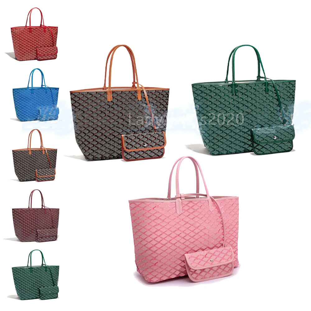 Luxury Large Beach Bags ANJOU Wallets Designer Hangbag Card Holder PM Tote Purse Women Holders GM Cross Body Totes Coins Men Genuine Leather Shoppin