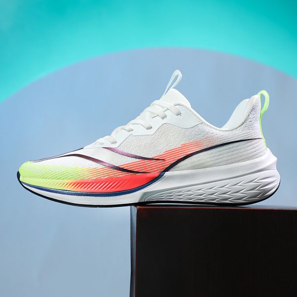 6pro summer running shoes men&#039;s middle school entrance examination professional speed breathable running shoes soft soles large shock a