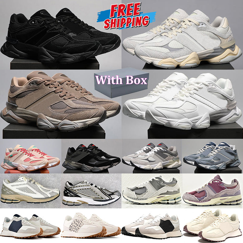 Free shipping With Box Designer Running Shoes Men Women Sneakers Triple Black White Grey Sea Salt Pink Purple Green Mens Trainer chaussure sport out