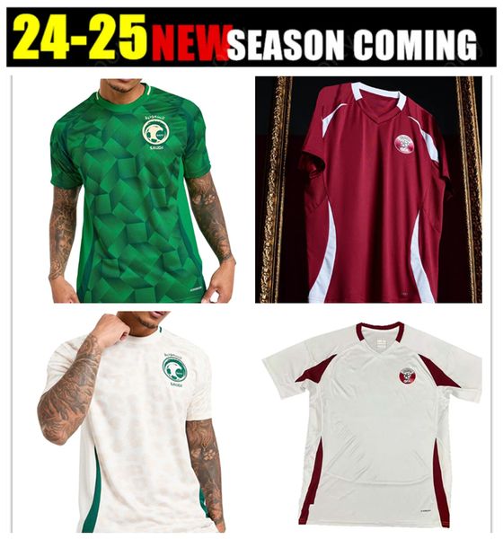 24 SAUDI ARABIA QATAR Soccer Jerseys EGAN Brewster Doyle BERGE McBurnie AFIF ALI HATEM HAYDOS BOUDIAF FAHAD SALMAN KHOUKHI ASAD Baldock Foot