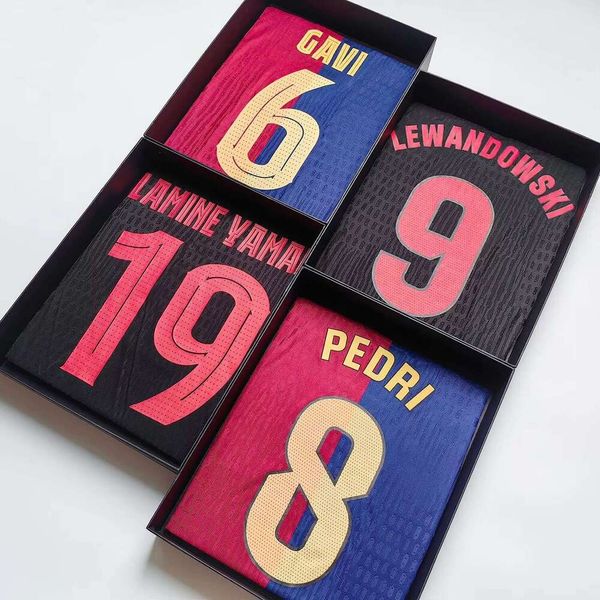 Thai player version Quality new season real 24 25 FC soccer jersey Pedri away kits Gavi De Jong Lewandowski football shirts