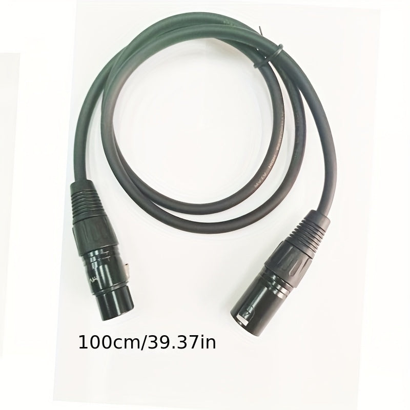 TEMU Xlr Male To Female Microphone Cable Mic Connector Extension Cord[