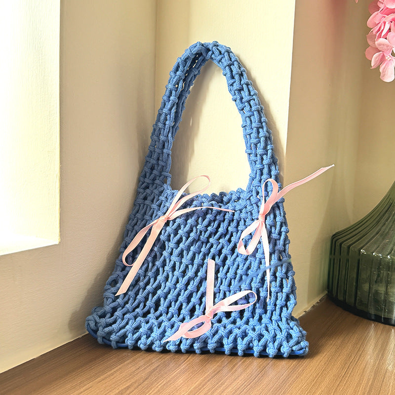 F159-Mirror quality women&#039;s bag mini handbag seaside small mobile phone bag large capacity handbag