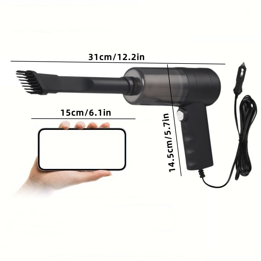 Portable Interior Auto Sweeper & Filter System - Easy-to-Use Car Maintenance Gadget