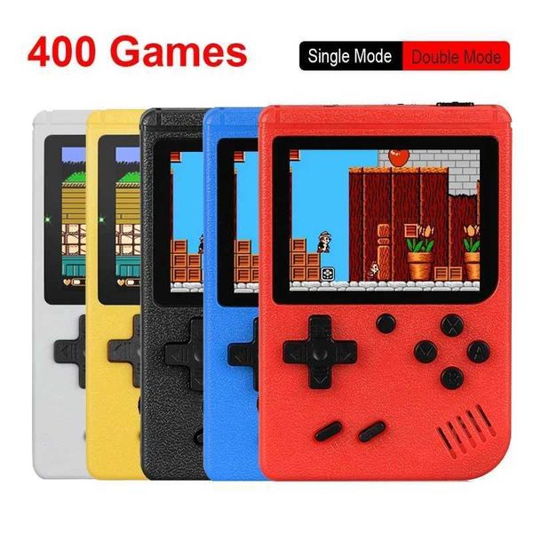 Retro portable mini handheld video game console with 8-bit 3.0-inch color LCD childrens color game player with 400 built-in games Y241028