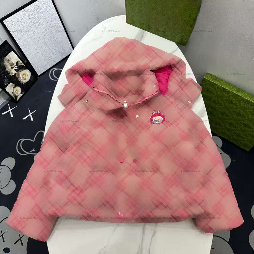 New baby Denim jacket Winter girl boys baseball uniform kids designer clothes Cartoon pattern child cotton coat A975X27N226