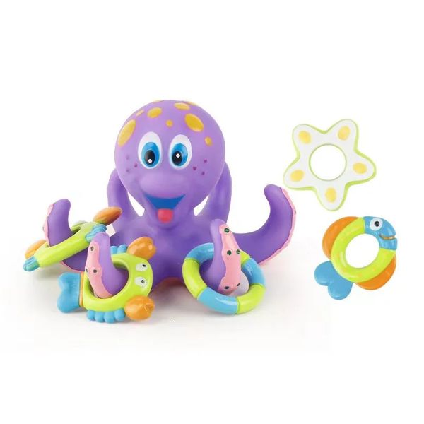 Childrens Octopus Bath Toys Kids Summer Pool Interactive Beach Swimming Play Water Games Educational For Baby Toddlers 241204