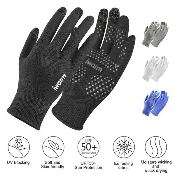 Sports Gloves New Waterproof Breathable Gloves Cycling Gloves Anti-Slip Touch Screen Gloves Full Finger Ski Gloves Great For Sports Cycling