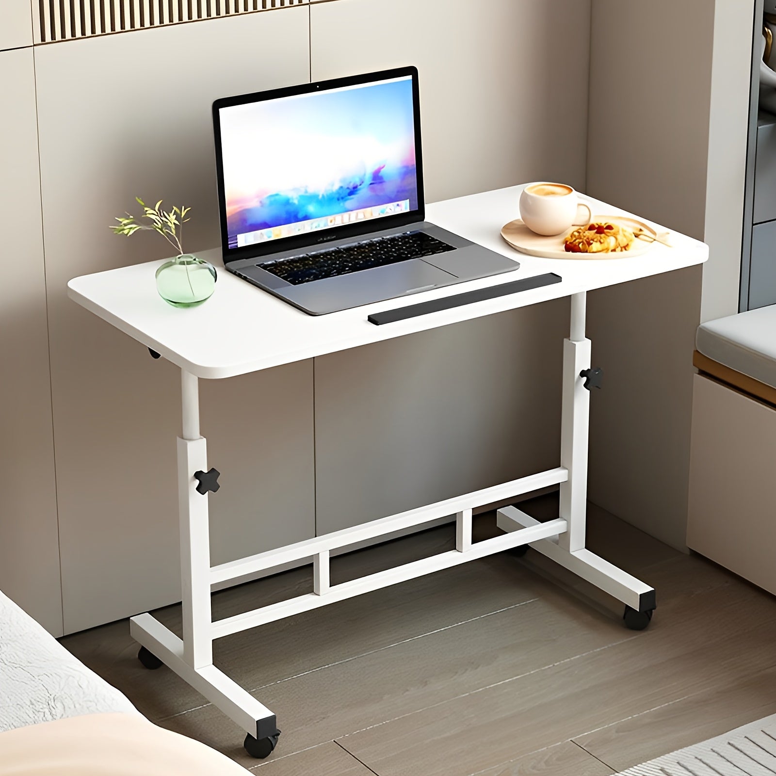 TEMU Adjustable Ergonomic Standing Desk, Height 23.6" - 35" & Angle 0°- 90°, Space-saving Folding , Sturdy And Durable, Easy To Set Up, Home Office,