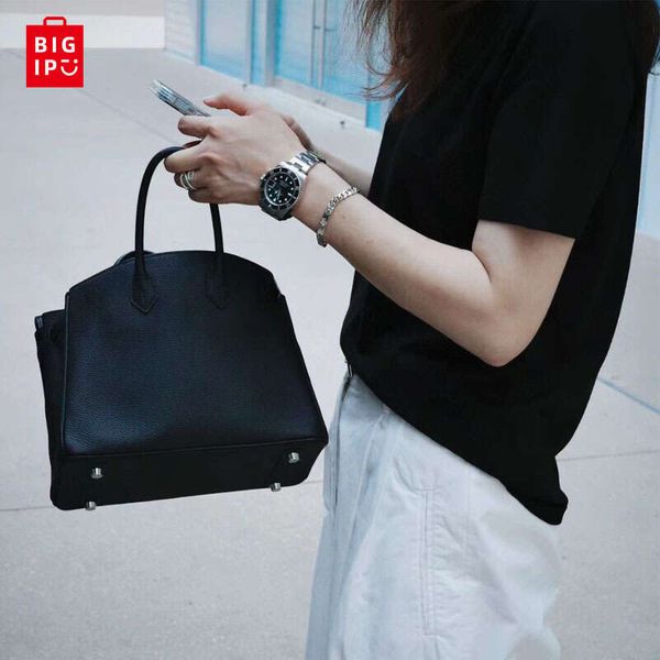 Designer Bag casual tote bagLarge capacity handbag genuine leather women luxury shoulder bag new fashion vintage bucket bag lady office bag
