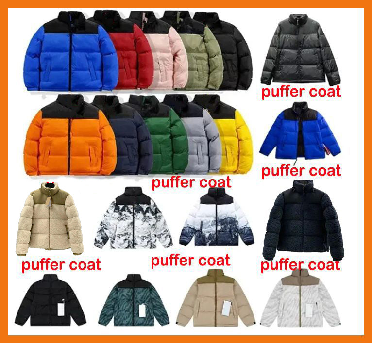 mens puffer Mens top windproof puffy coat parka winter jacket fashion womens overcoat down puffer jackets outerwear outdoor designer coats streetwea