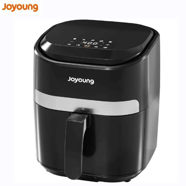 JOYONG air fryer with digital LED touch screen 8 automatic programs air fryer 4.5L oil-free cookware preheating and maintaining war state CL