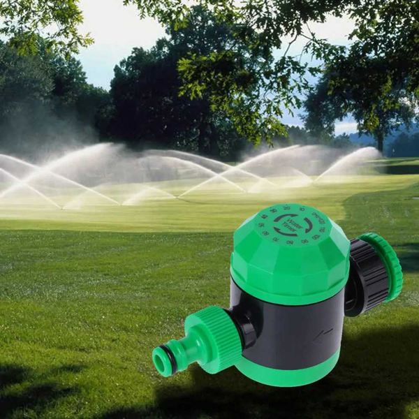 LCD Waterproof Automatic Electronic Solenoid Valve WaterTimer Garden Irrigation Controller Digital Intelligence Watering SystemXJ241220