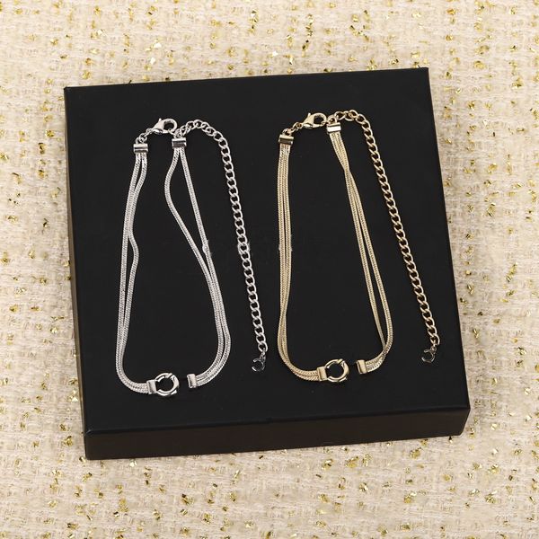 Luxury Necklaces For Pendants Woman Fashion Necklace Silver Chokers Necklace Designer Necklace Gift Chain Jewelry
