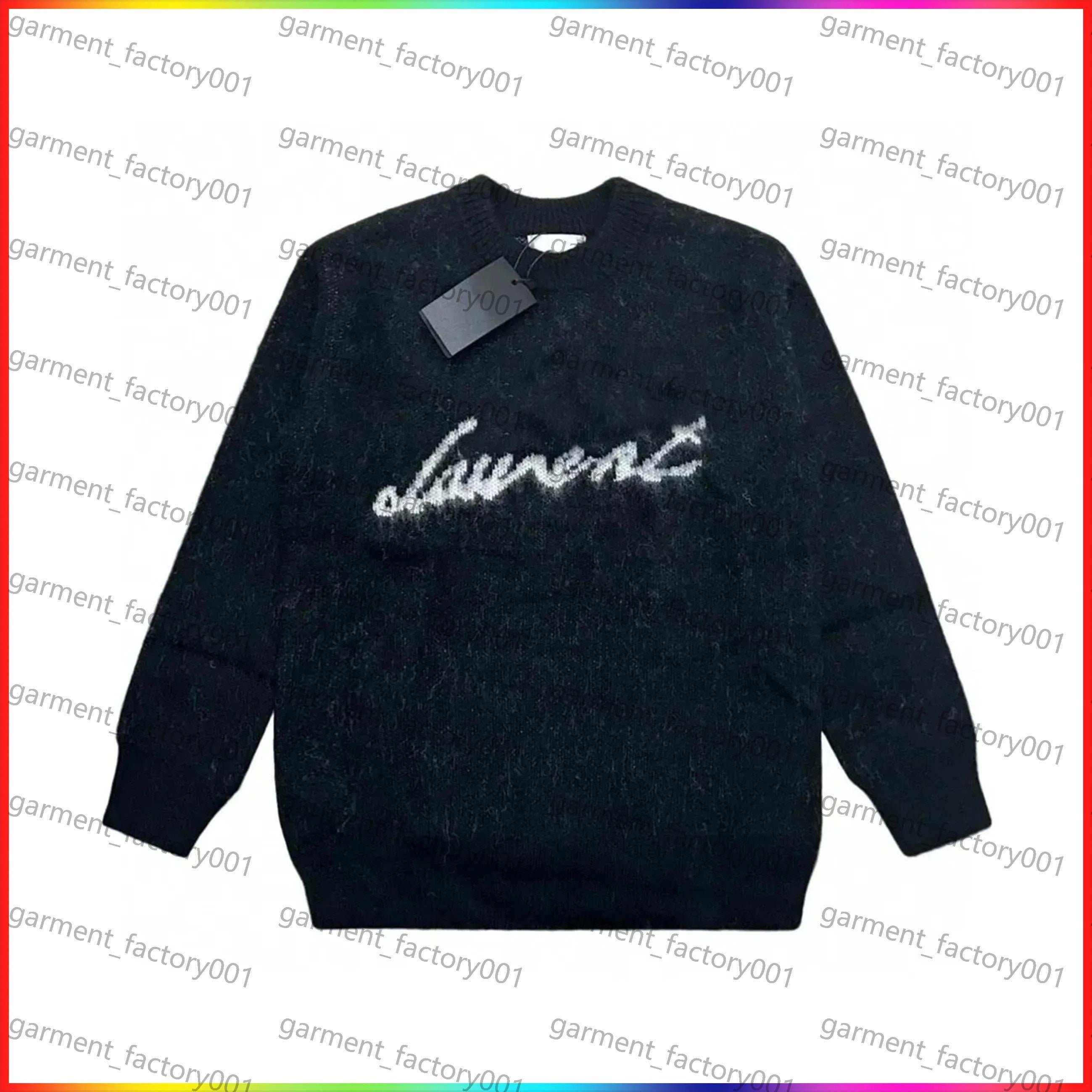 5A 2025 Men sweater Top designer Luxury Casual Loose pull Alphabet Print For Street Mens and Women Sweaters O Neck Long Sleeve Jumper Winter Warm Sw