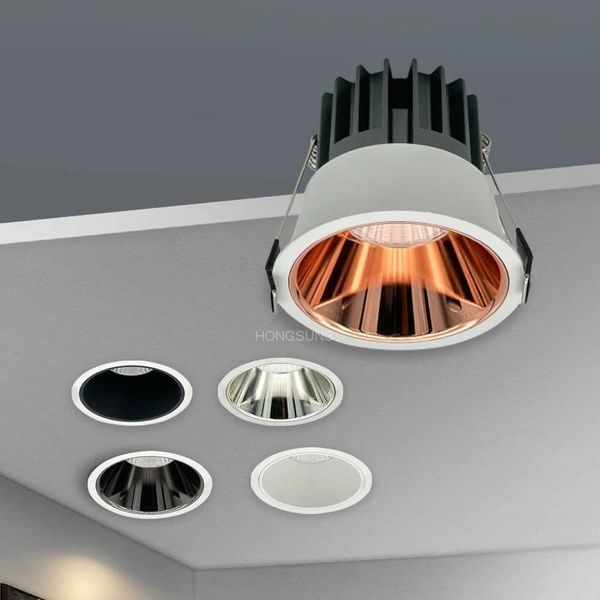 Adjustable LED spotlight embedded pendant light aluminum LED COB light 5W7W9W12W15W18W AC110V 220V tube light for home office store CL240830