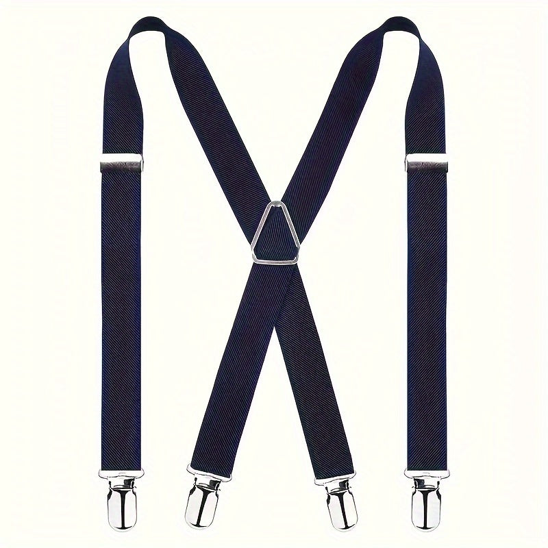 TEMU 1pc Suspenders X , For Men And Women