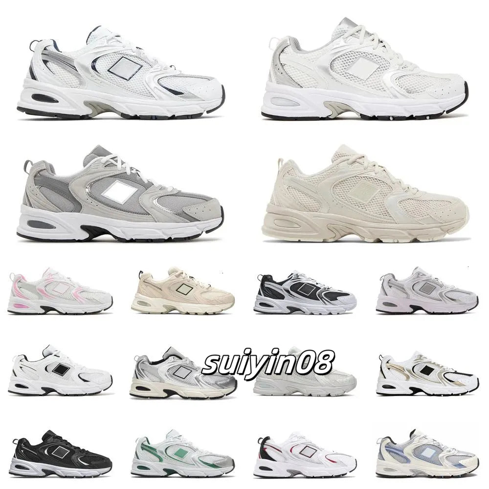 New 530 Shoes Designer Sea Salt Beige Brown Suede Print Black White Orange Red Grey Men&#039;s And Women&#039;s Outdoor Sports Sneakers Casual Shoes