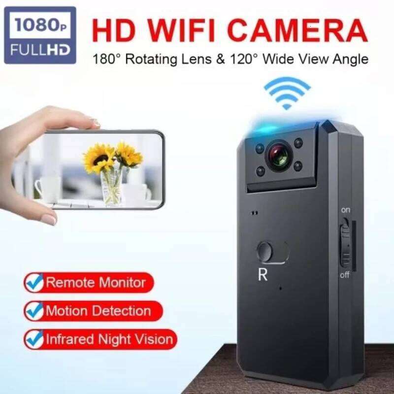 WD6-C Mini Camera HD 1080p Motion Detection Wifi 180 Degree Wide Angle Night Vision Micro Camcorder Baby Safe Care DV Recorder