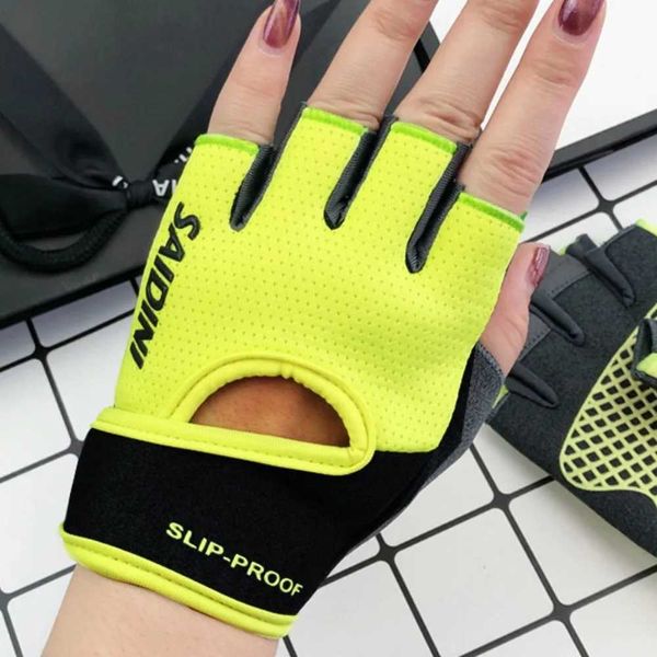 Woman Gym Fitn Sport Gloves Weightlifting Yoga Dumbbells High Elasticity Breathab GlovesXJ241118