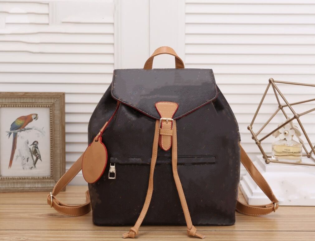 HH Fashion Backpack School bag Women luxurys designers bags Hollowed out Backpacks leather Handbags messenger crossbody shoulders Totes purse Wallet