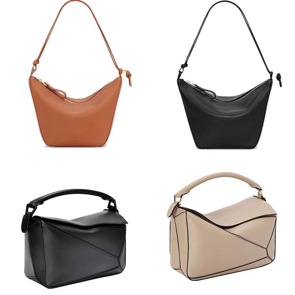 Crossbody Bags for Women Top Handle Bag designer bag Luxury celebrity inspired geomertic genine leather tote bag handbag PUzzle geometric sh