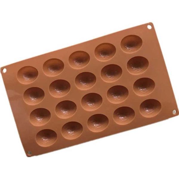 20 Holes Walnuts Nuts Shape Cake Chocolate Molds Silicone Pudding Mold Household DIY Cake Baking Tools Z250116