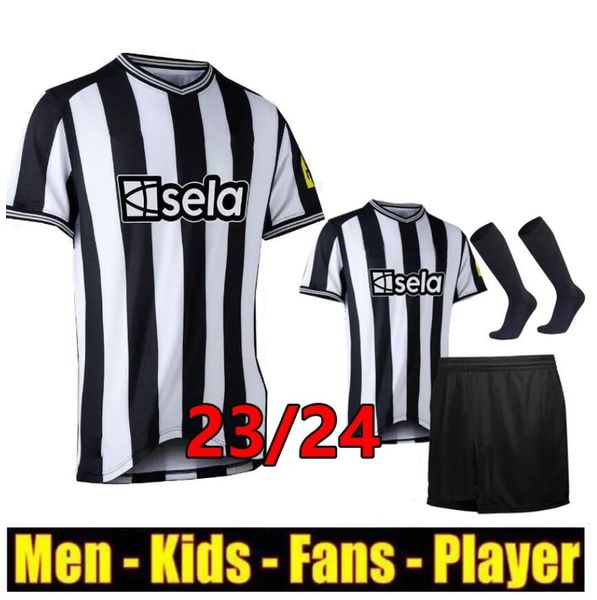 kids kit 22 23 24 130th anniversary Newcastles NEW CASTLE Soccer Jerseys boys BRUNO G. JOELINTON Football T Shirts years ISAK NUFC Uniteds M