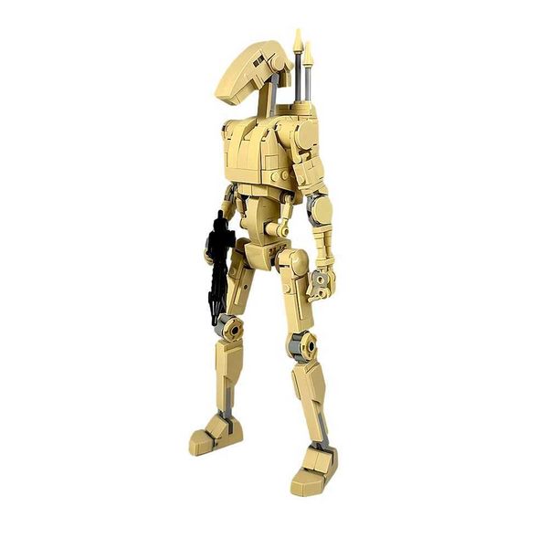GOBRICKS MOC SPACE B1 Battle Robot Building Blocks Model Robot Soldier Bricks Toys Boys Birthday Gifts Educational Toys GiftC250121