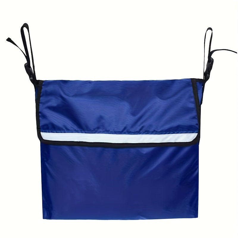 TEMU 2 Styles Storage Pouch For , Wheelchairs, And Walkers - Large Size Hangs On Back, Small Size Hangs On Armrest Side