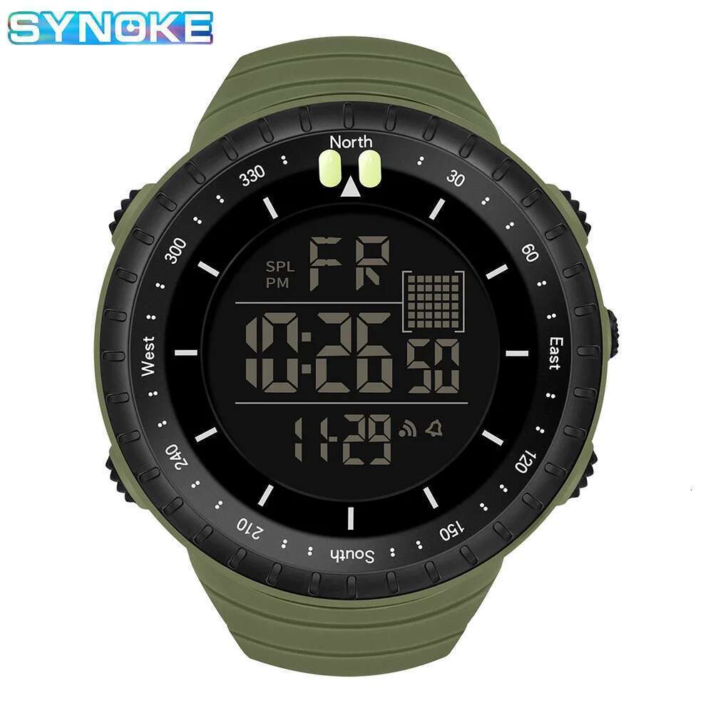 Digital Sport Watches Electronic LED Male Wrist Watch For Men Clock 50M Waterproof Wristwatch Outdoor Hours