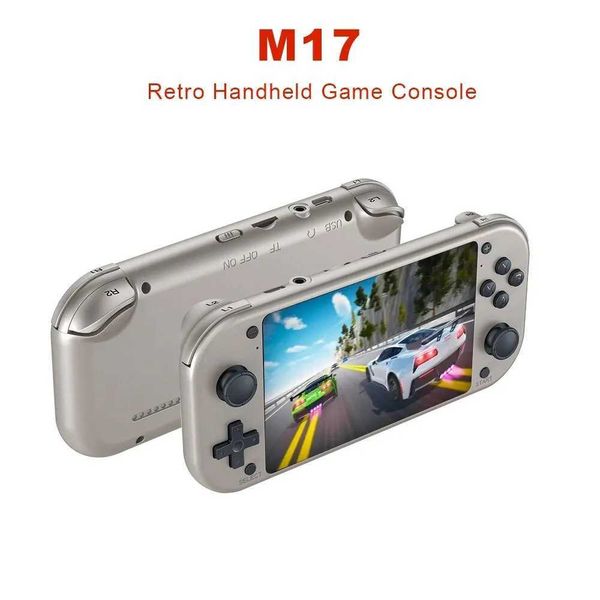 BOYH M17 Retro Handheld Video Game Console Open Source Linux System 4.3 Inch IPS Sn Portable Pocket Video Player for PSPC250212